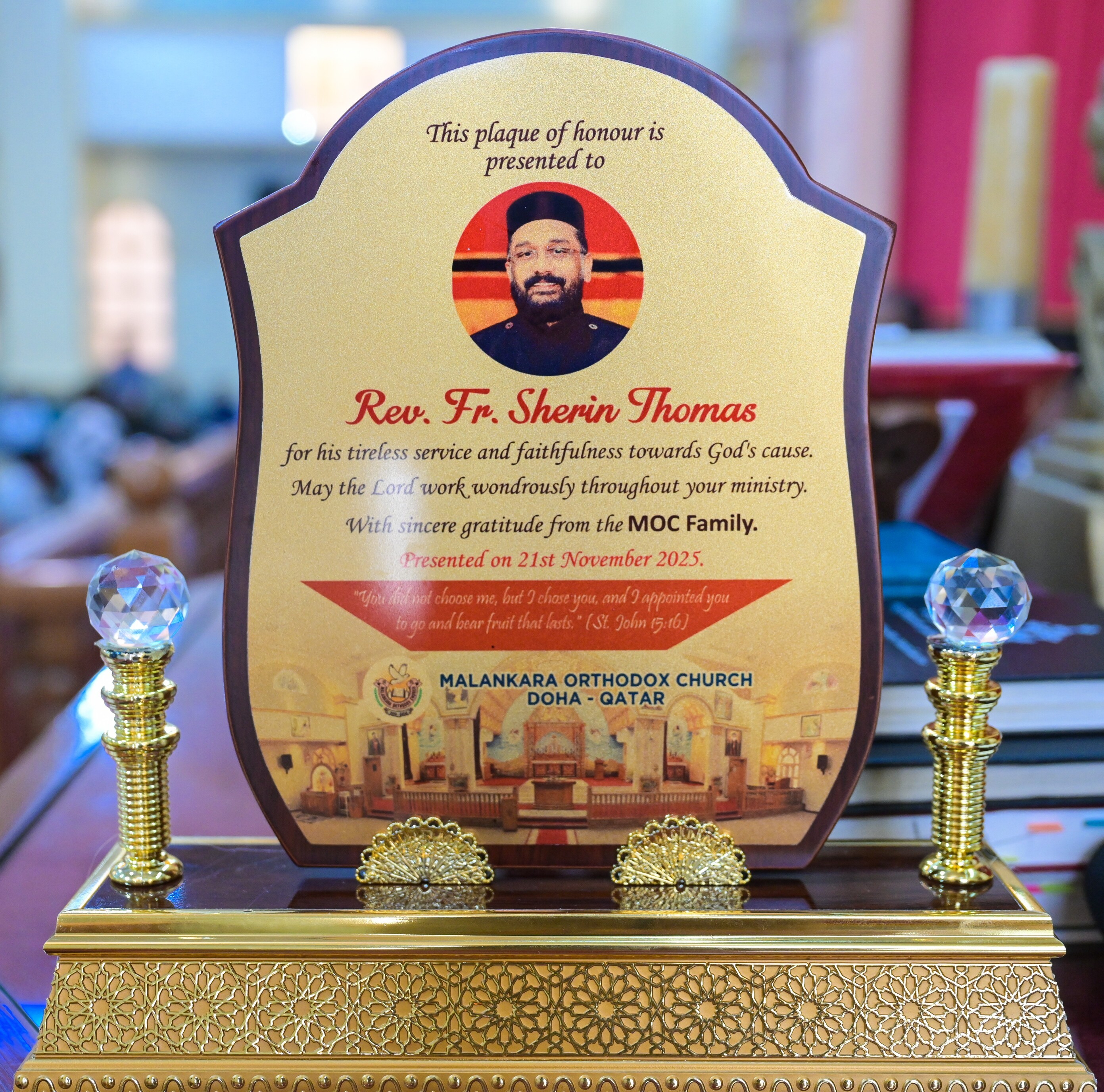 2025 - Rev. Fr. Sherin Thomas Send-Off (21st Nov)